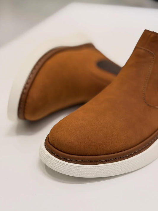 Brown Chelsea O,Zero Boots — Style 02