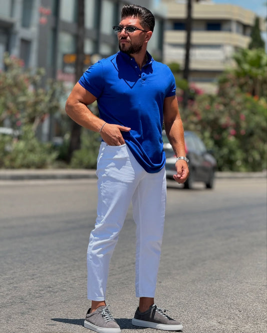 Blue Polo — Style 05