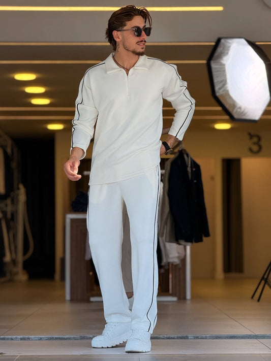 O,Zero Half Zip Long Sleeve Winter Set — Style 01