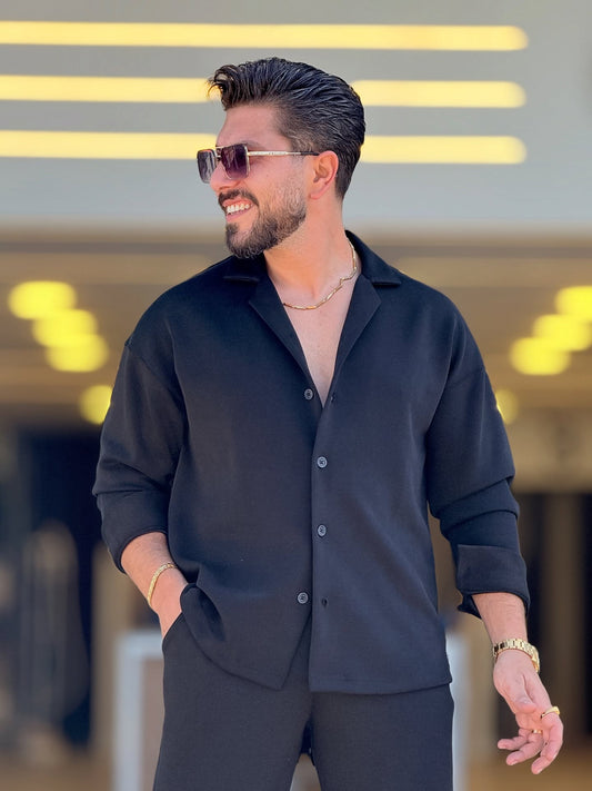 O,Zero Long Sleeve Shirt Winter Set — Style 01