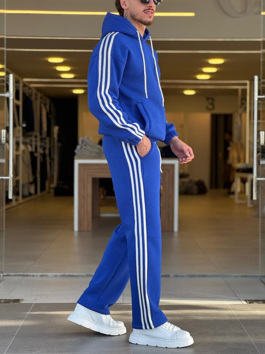 O,Zero Brand Blue Hoody Set