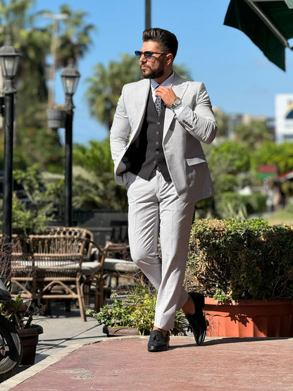 Grey Suit and Vest