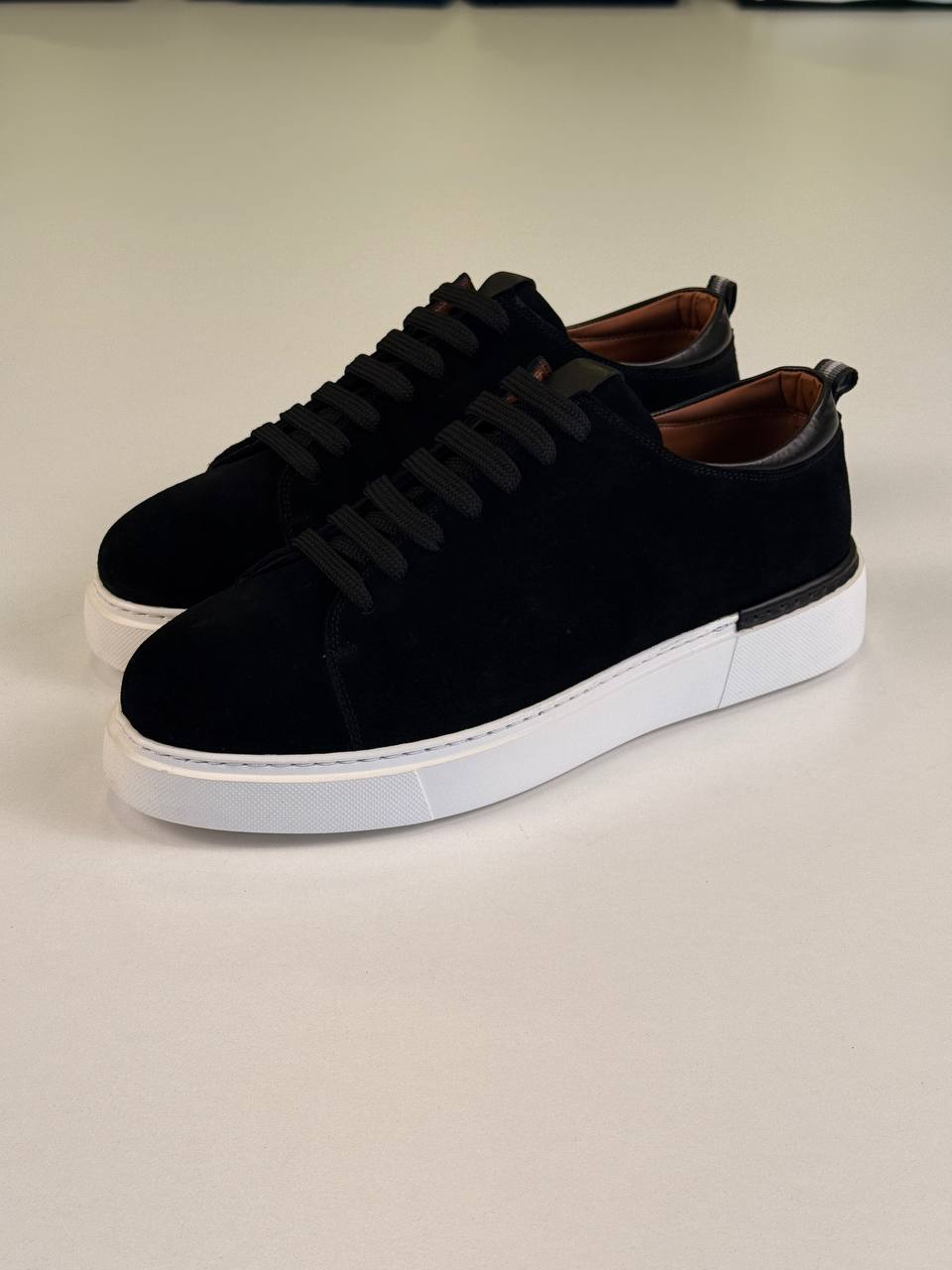 Black Chamois Shoes