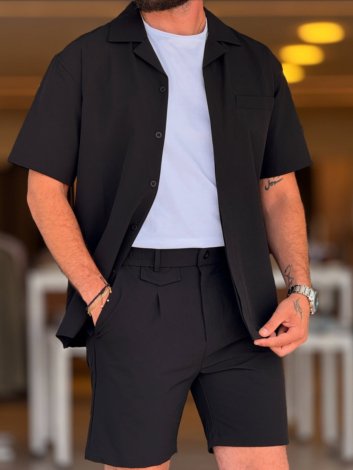 Black Parachute Set