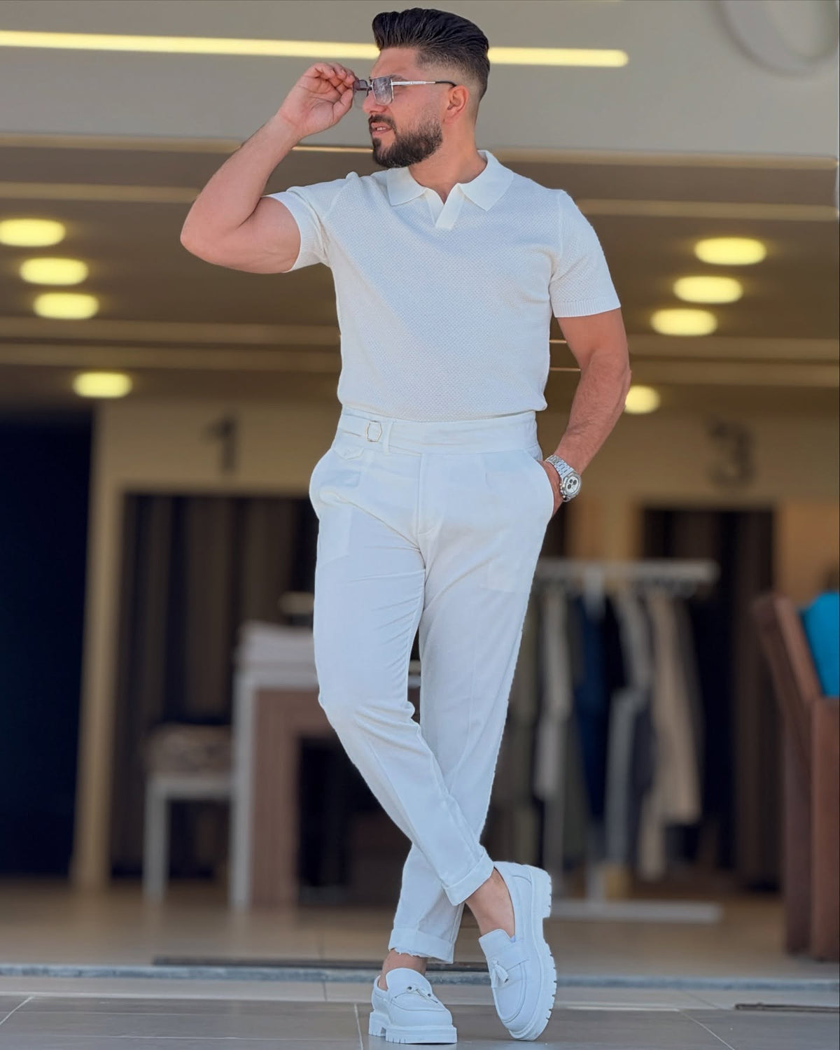 White Polo — Style 04