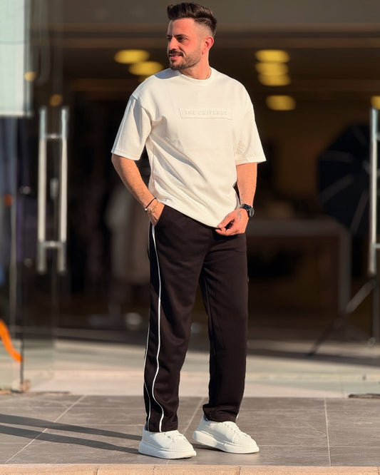 Black Cotton Pants