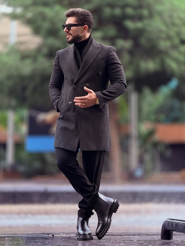 Grey Dubetti Coat