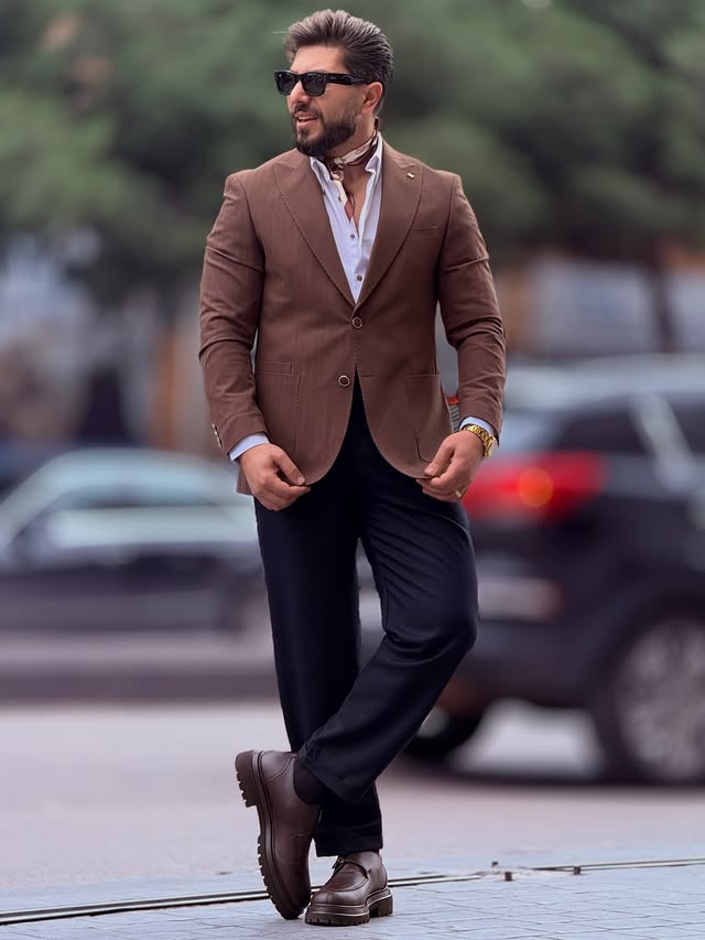 Brown Blazer