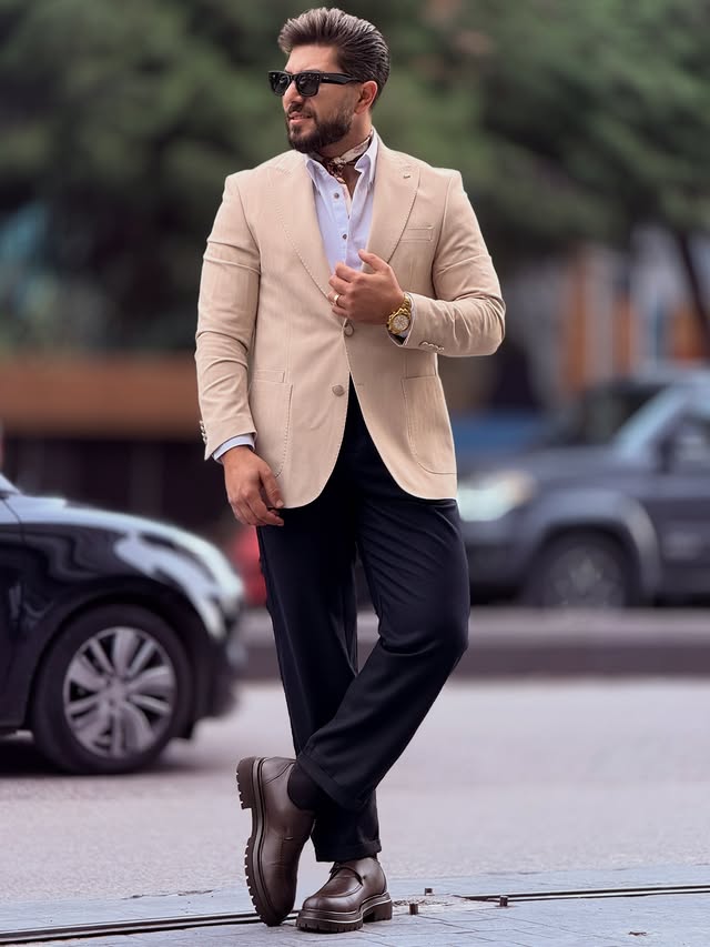 Beige Blazer