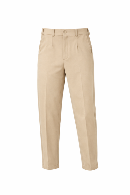 O,Zero Beige Pants by O,Zero
