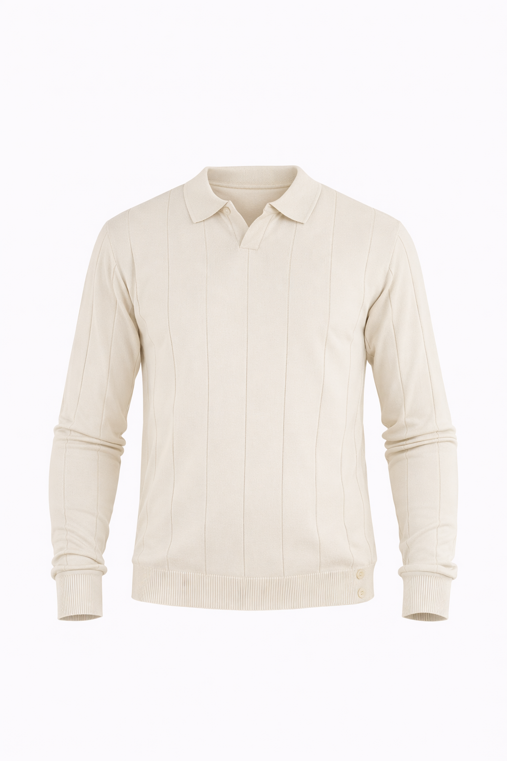 Beige Polo by O,Zero