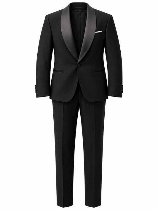 Classic Black Tuxedo Set by O,Zero