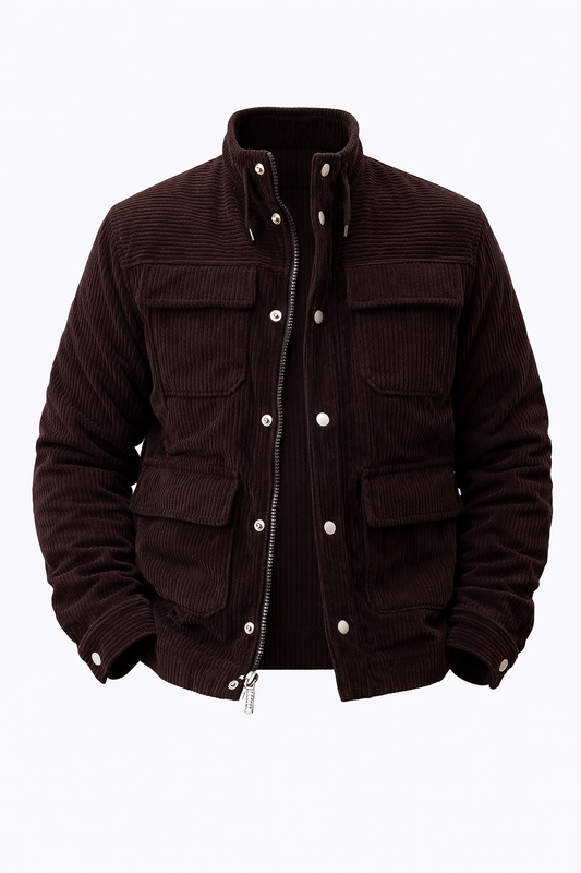 Casual Black Jacket by O,Zero