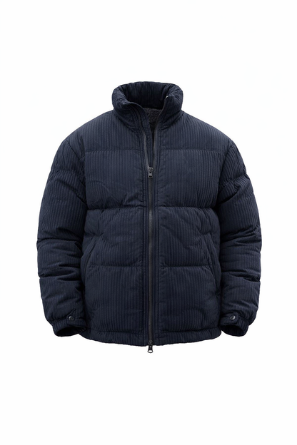 Puffer Jacket in Petroleum by O,Zero