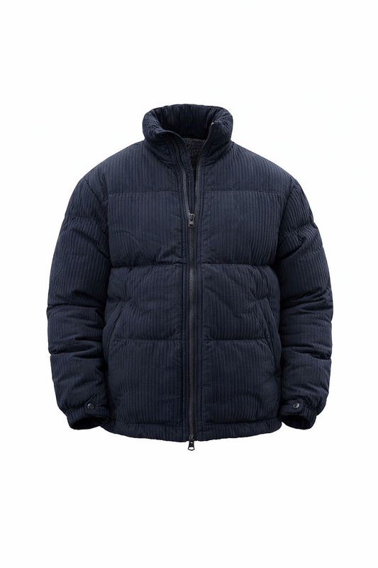 Puffer Jacket in Petroleum by O,Zero
