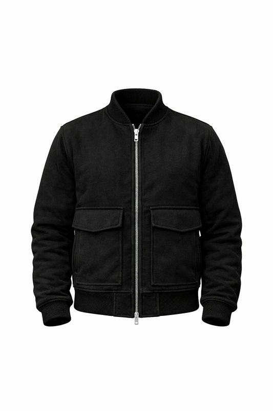 Black Leather Jacket by O,Zero