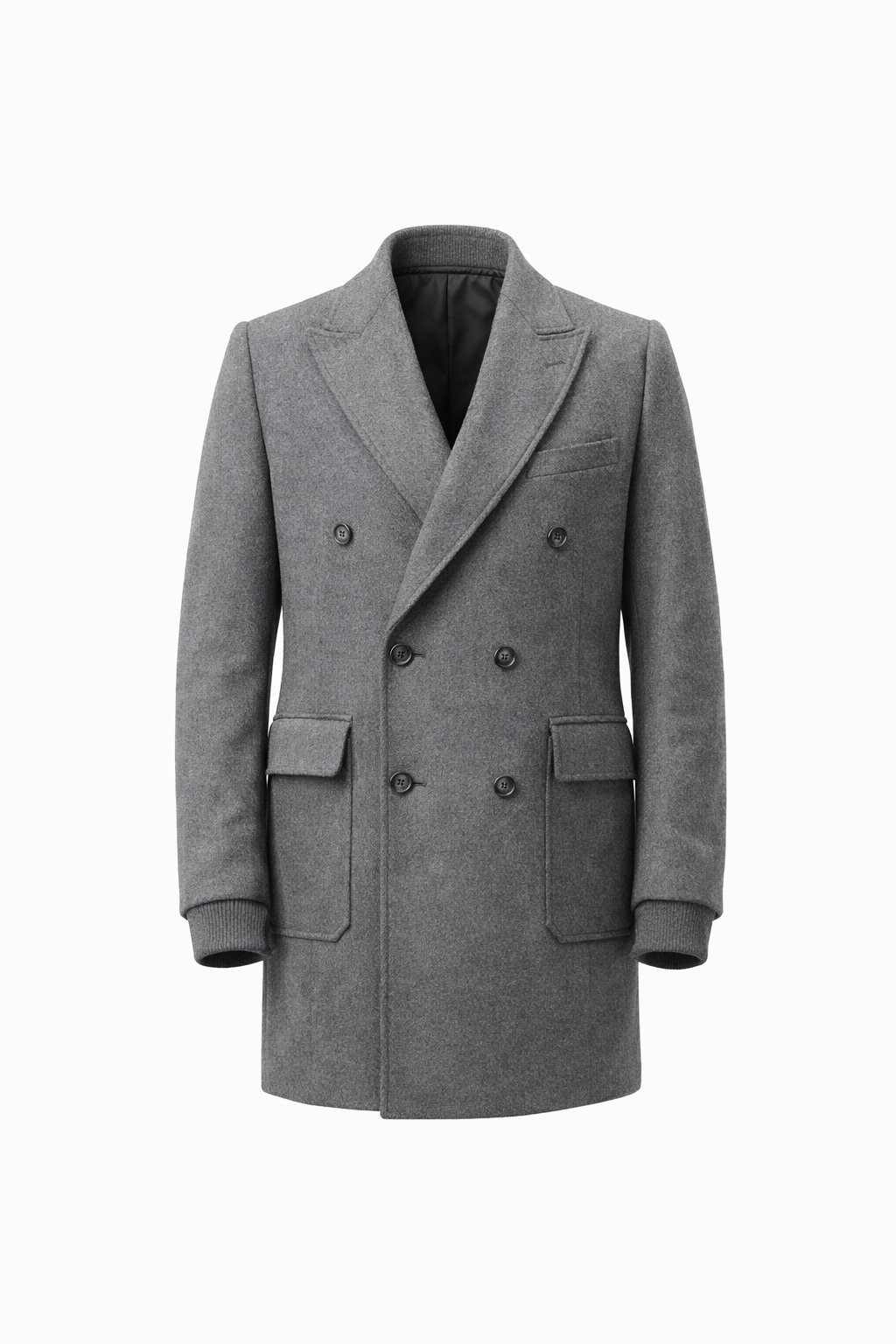 Grey Dubetti Coat by O,Zero