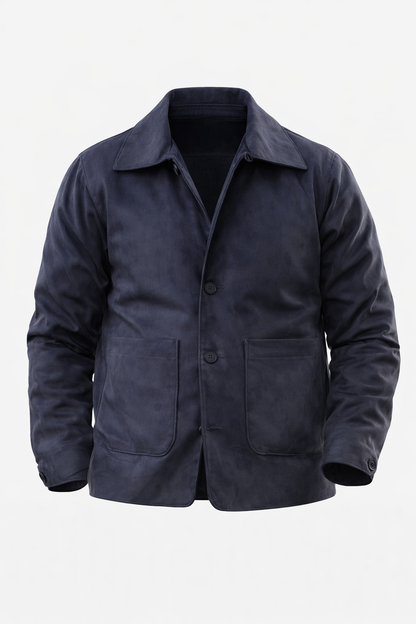 Petroleum Velvet Jacket by O,Zero