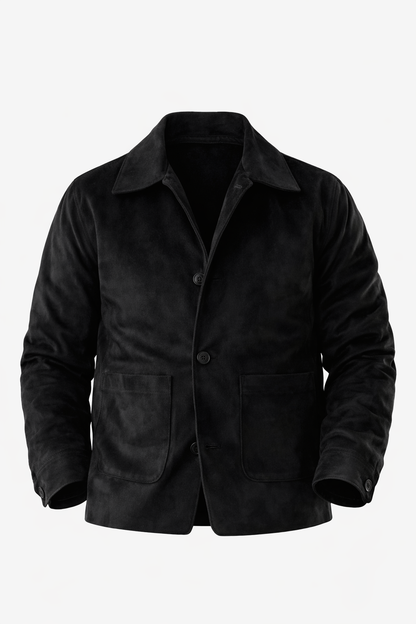 Black Velvet Jacket by O,Zero