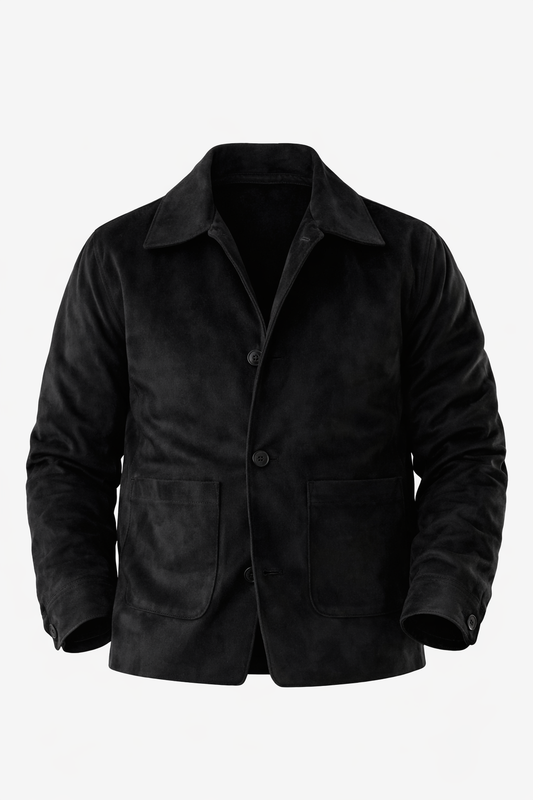 Black Velvet Jacket by O,Zero