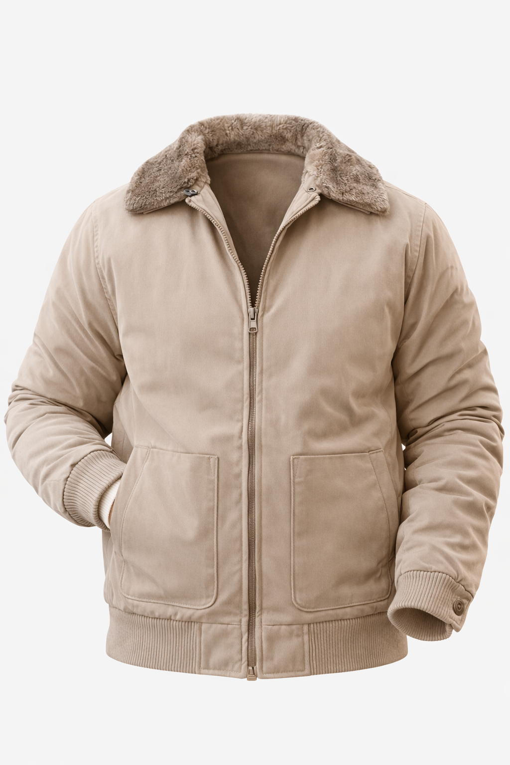 Olive Green Jacket by O,Zero
