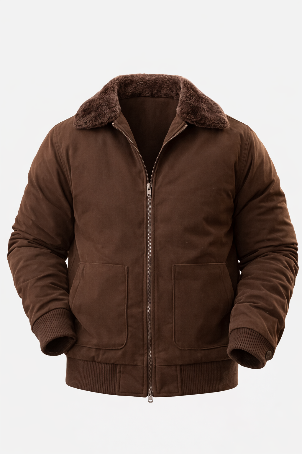 Brown Jacket by O,Zero