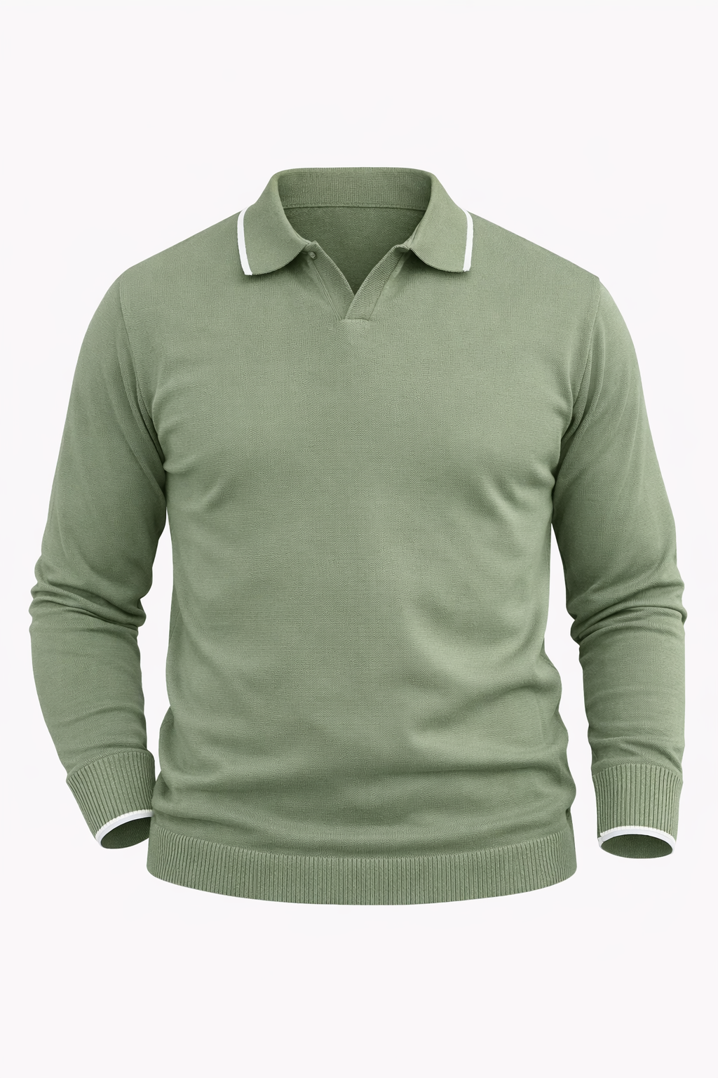 Olive Green Polo by O,Zero