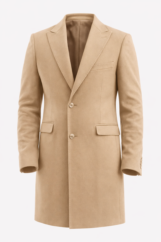 Beige Coat by O,Zero