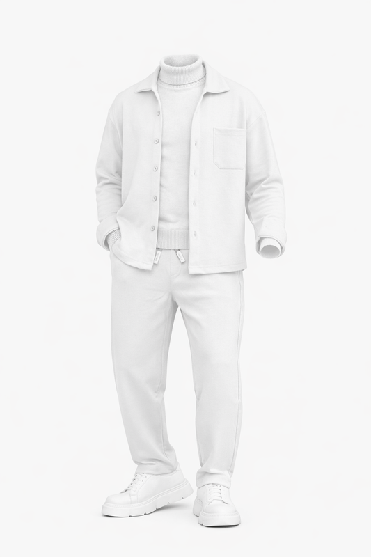 White Shirt Set by O,Zero