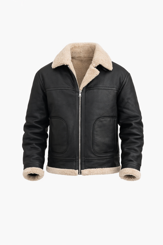 Black Leather Jacket by O,Zero