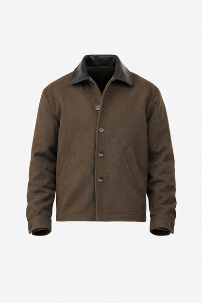 Brown Jacket by O,Zero