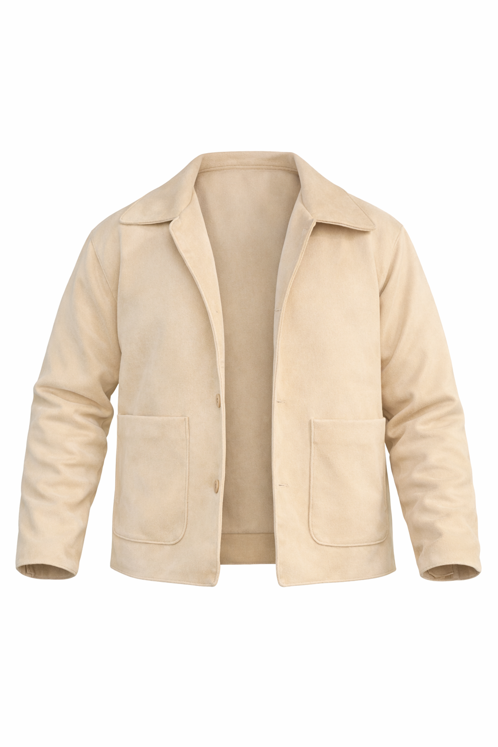 Beige Jacket by O,Zero