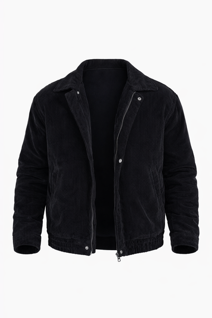 Black Velvet Jacket by O,Zero
