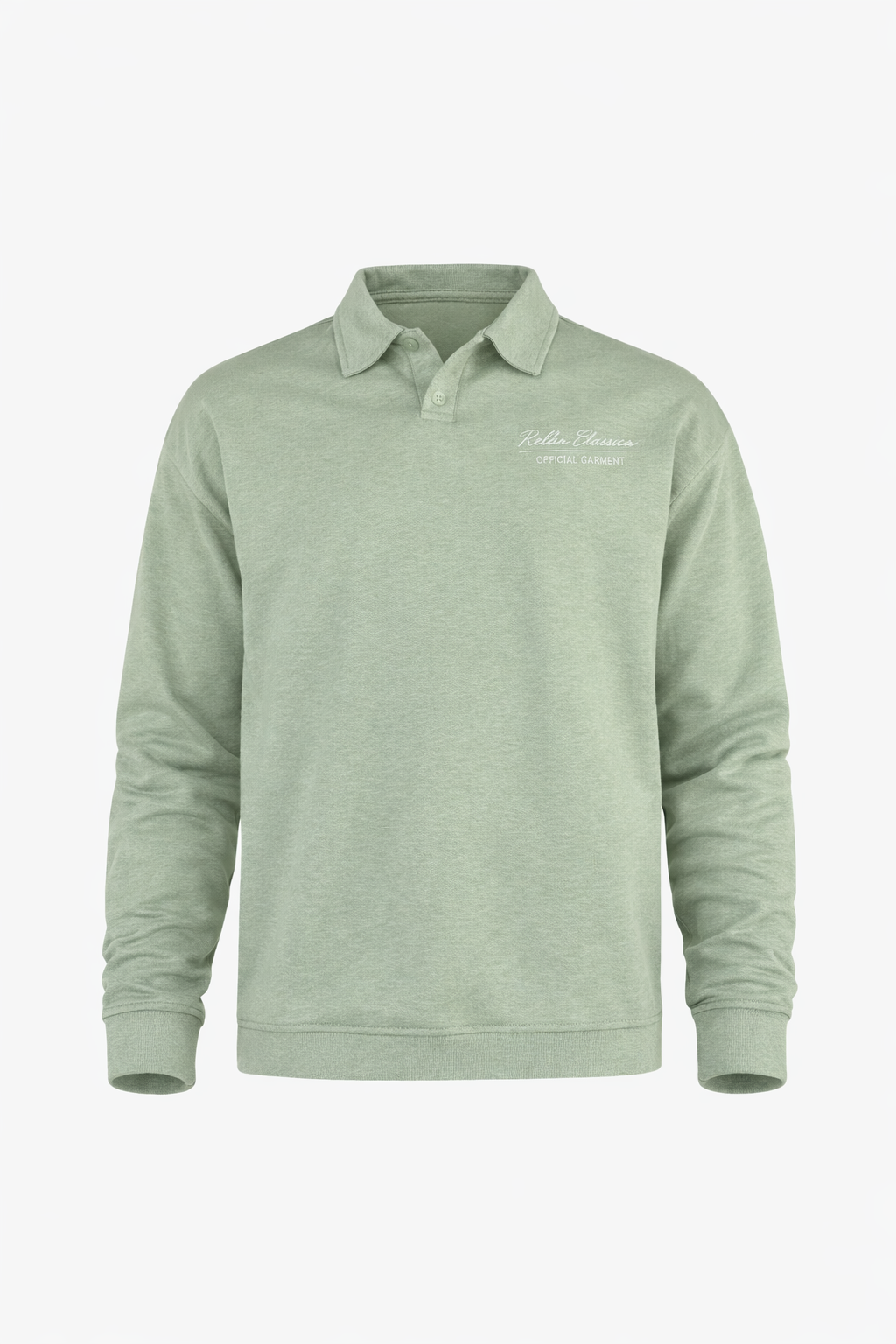 Olive Green Polo Set by O,Zero