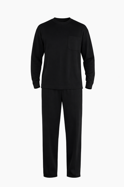 Black Set With Side Pocket by O,Zero