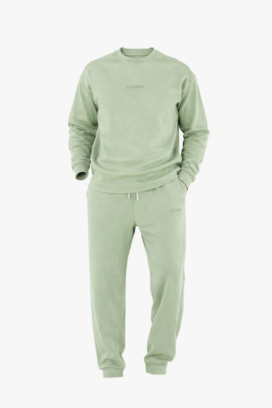Light Green Winter Set by O,Zero
