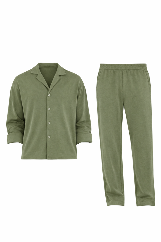 O,Zero Long Sleeve Shirt Winter Set by O,Zero