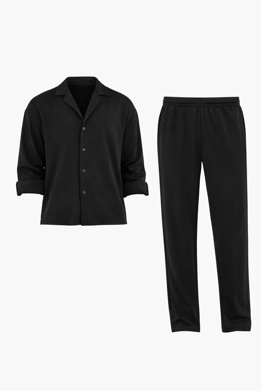 O,Zero Long Sleeve Shirt Winter Set by O,Zero