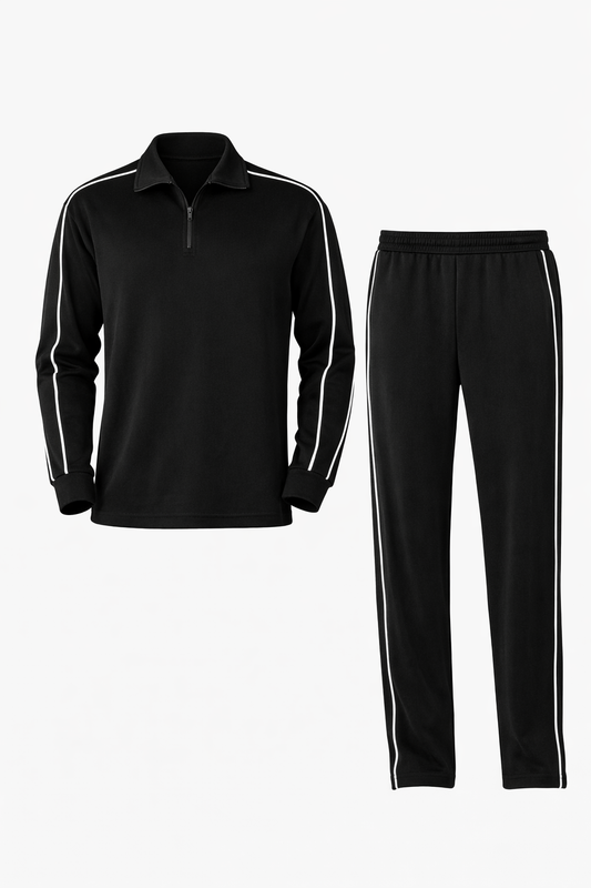 O,Zero Half Zip Long Sleeve Winter Set by O,Zero