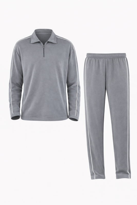 O,Zero Half Zip Long Sleeve Winter Set by O,Zero