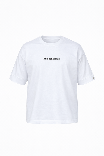 White Oversized Shirt by O,Zero