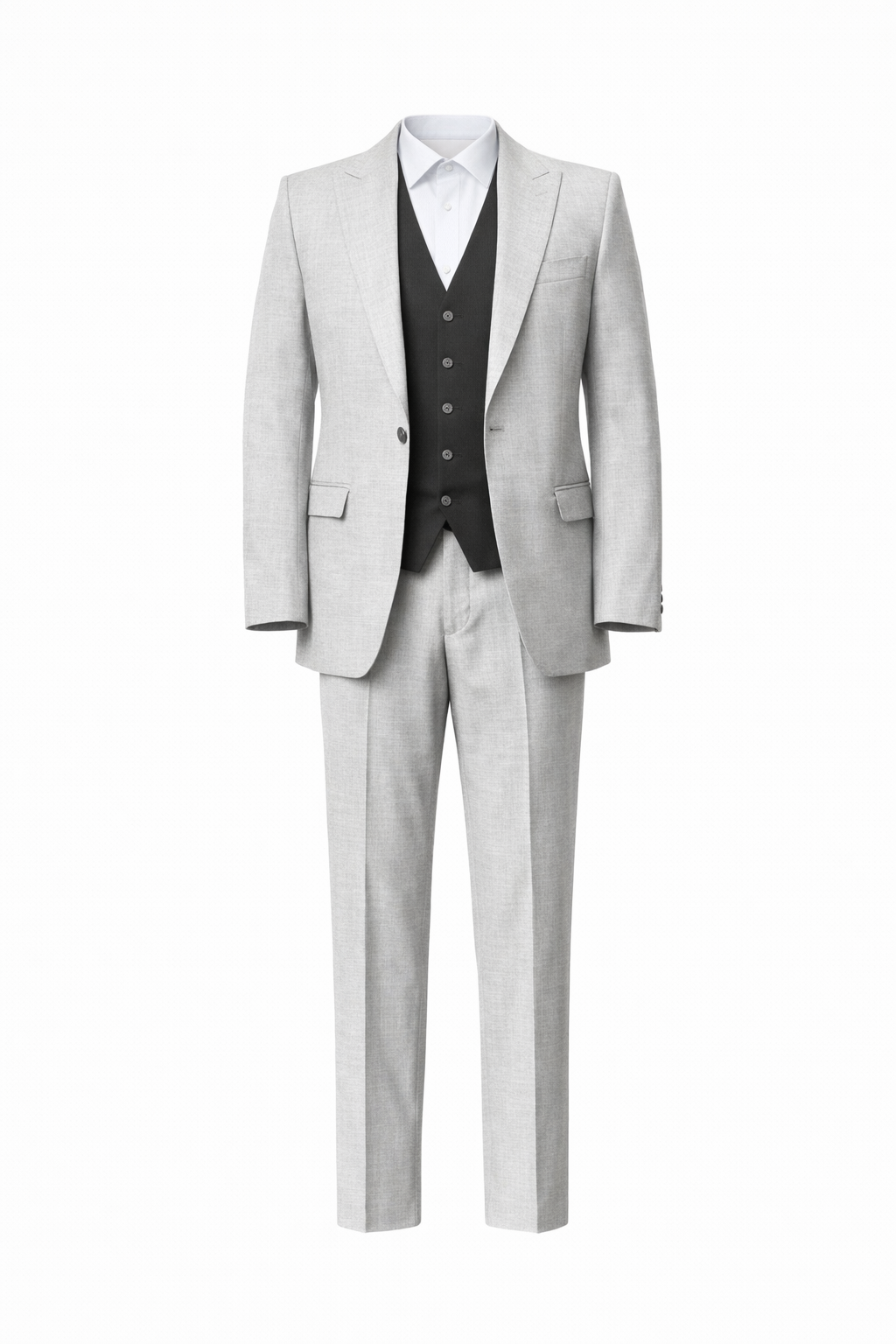Grey Suit and Vest by O,Zero