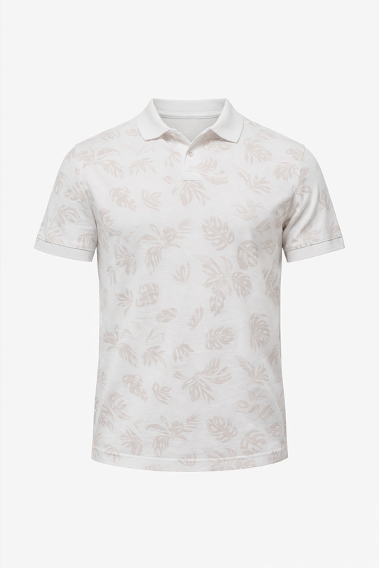 Grey Patterned T-Shirt by O,Zero