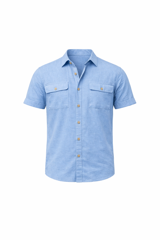 Blue T-Shirt by O,Zero