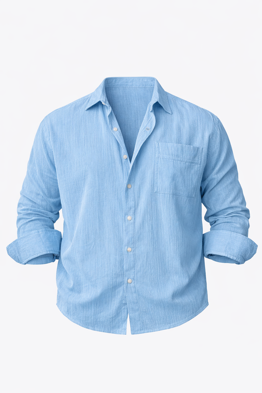 Light Blue Shirt by O,Zero