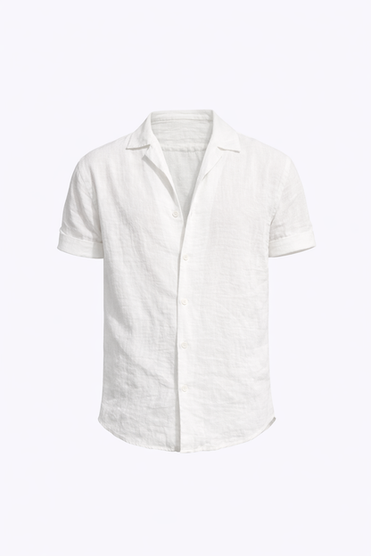 White Linen Shirt by O,Zero