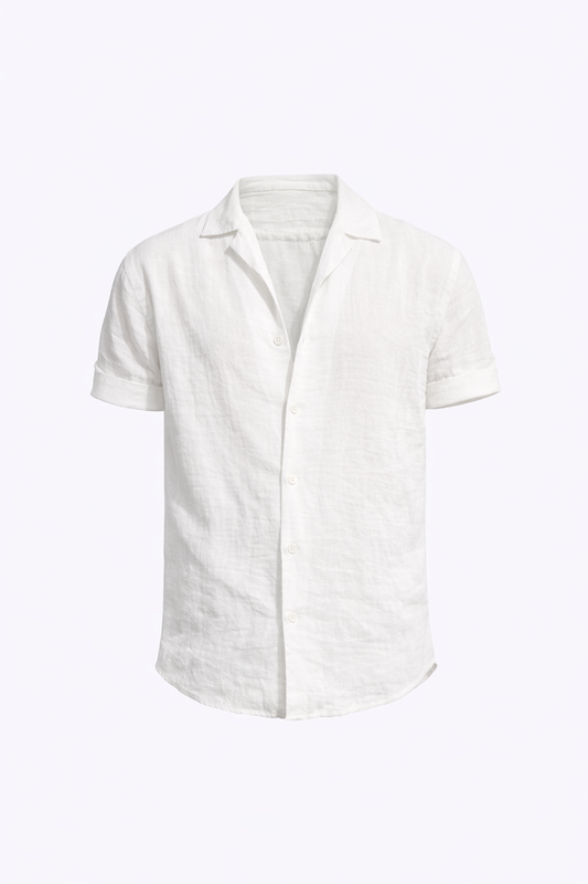 White Linen Shirt by O,Zero