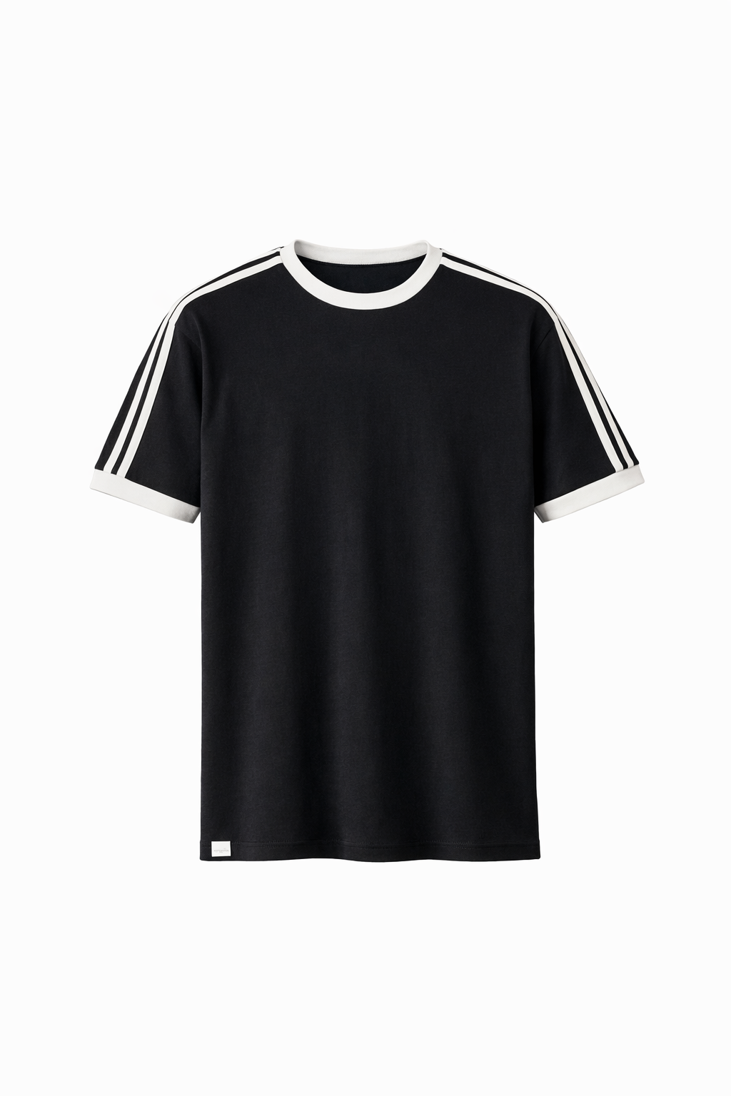 Black Round Neck Set by O,Zero