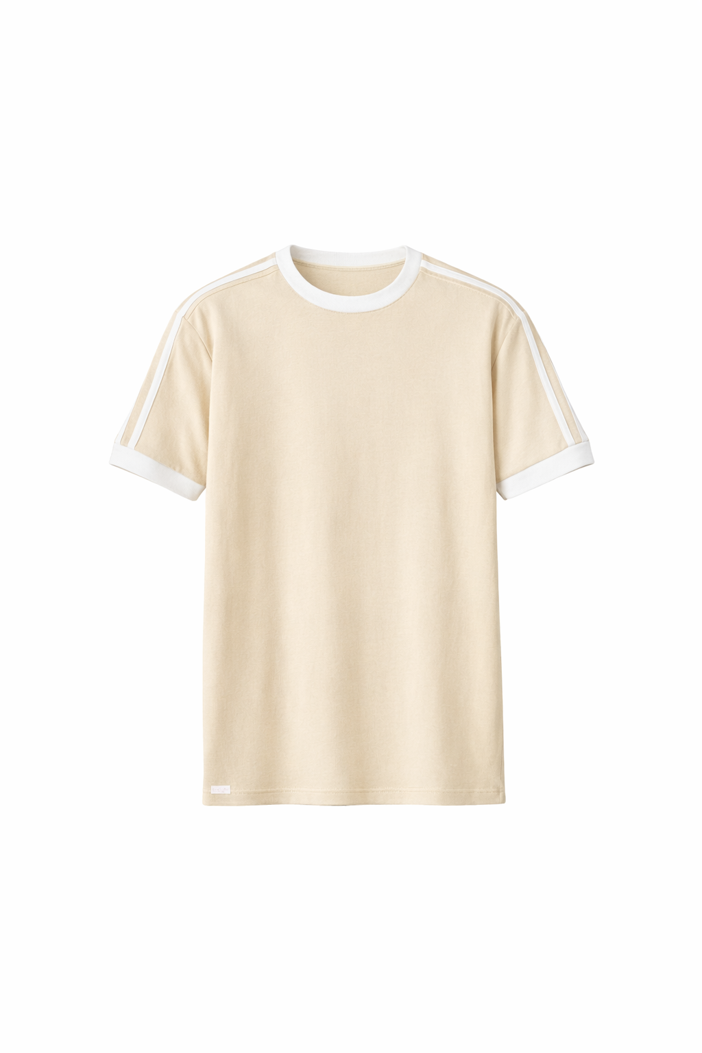 Light Beige Round Neck Set by O,Zero