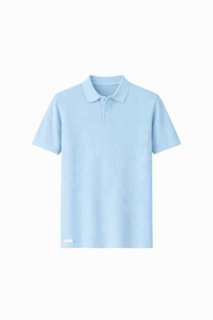 Light Blue Polo by O,Zero